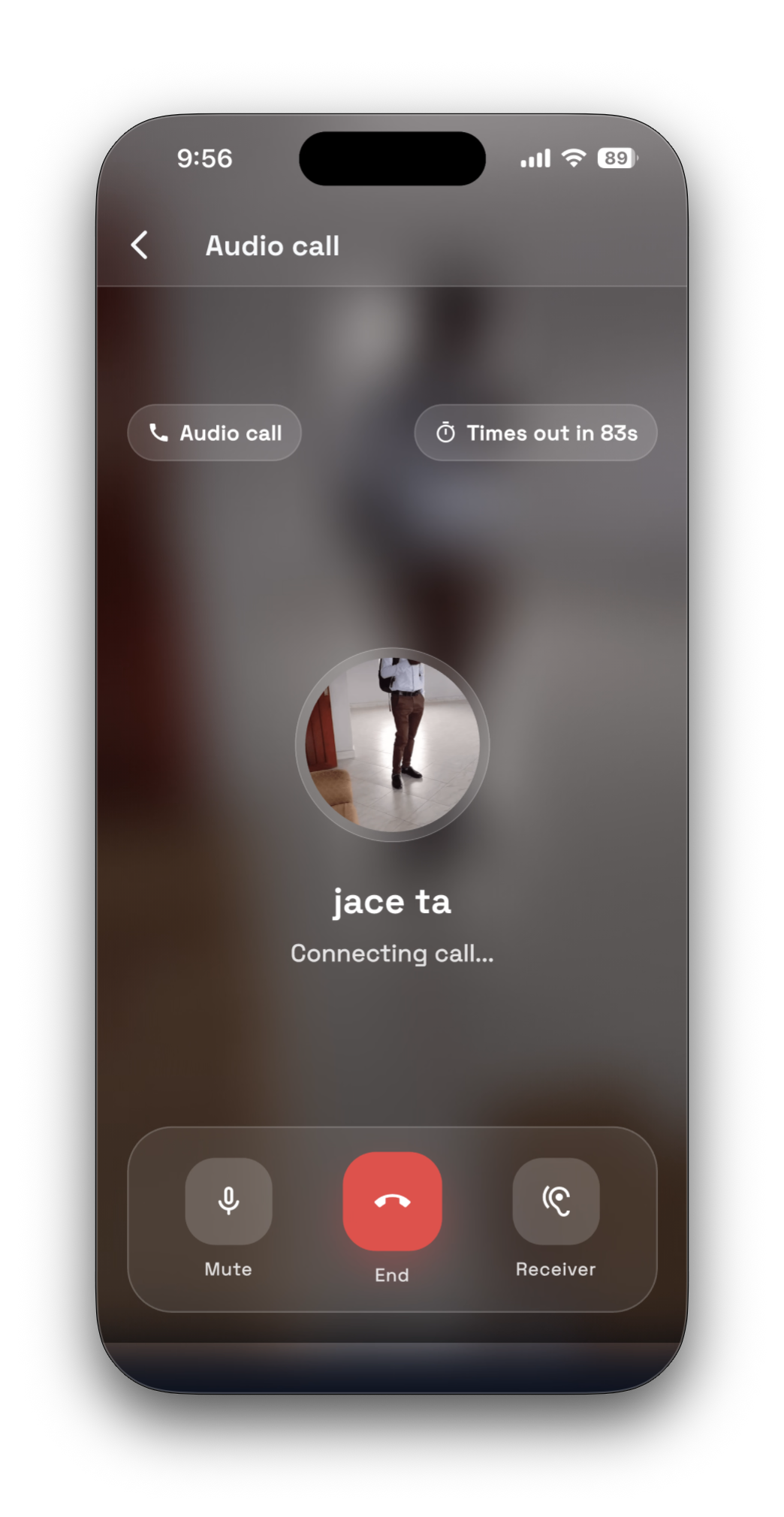 Safara emergency audio call flow